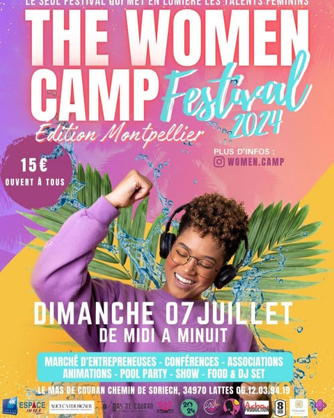 Women Camp Festival Montpellier