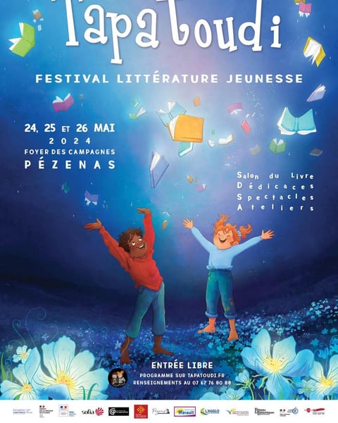 Festival littérature jeunesse Tapatoudi
