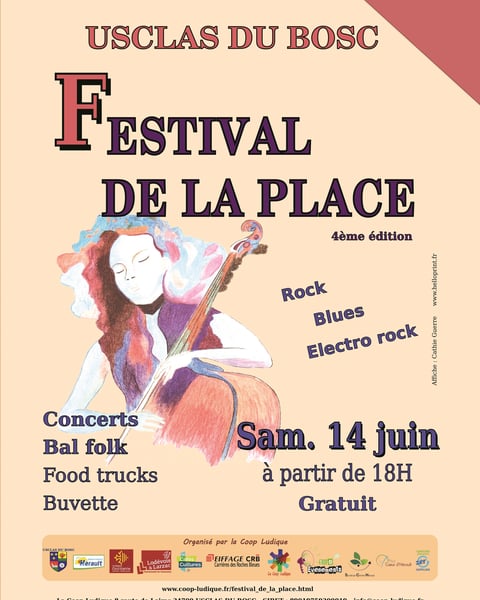 Le festival de la place 2025 affiche