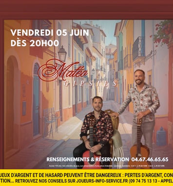 Soirée Resto Live Mateo Gipsies
