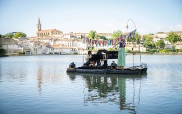Le Piano du Lac et Concert Flottant Jangada