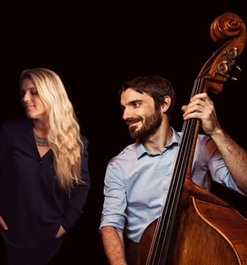Jazz au cloître Lo Trio et Andrea Caparros
