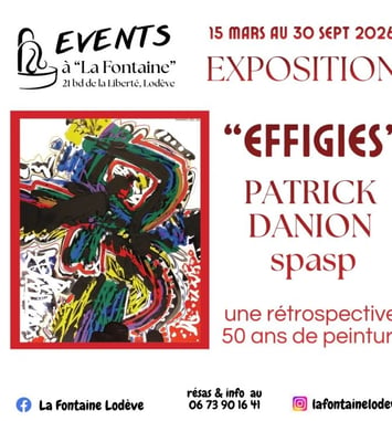 Peintures de la série Effigies de Patrick Danion