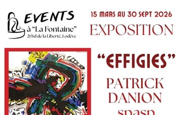 Peintures de la série Effigies de Patrick Danion