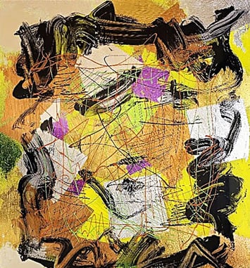 Peintures sous Plexi de Patrick Danion