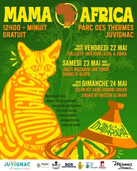 Festival Mama Africa affiche 2026