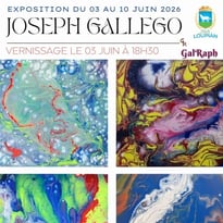 Exposition artistique des œuvres de Joseph Gallego