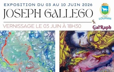 Exposition artistique des œuvres de Joseph Gallego