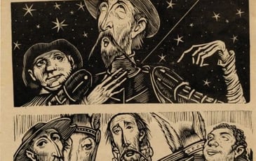 Don Quichotte par Louis Jou