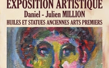 Exposition artistique de Daniel-Julien Million