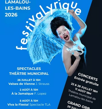 Festival Lyrique de Lamalou-les-Bains 2026 affiche