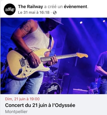 The Railway, concert du 21 juin
