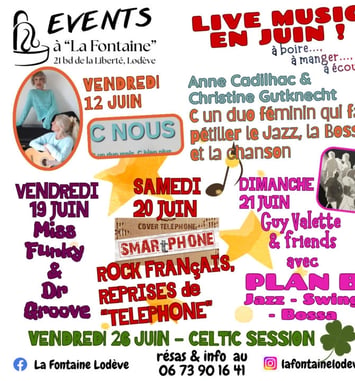 Live Music en Juin