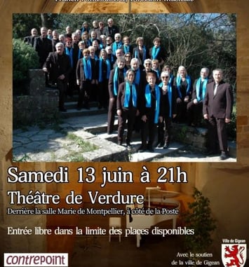 Concert Contrepoint Chorale de Sète
