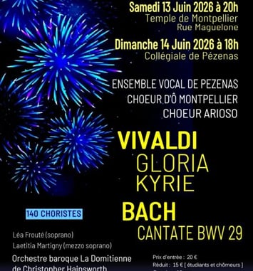 Gloria de Vivaldi et Cantate de Bach