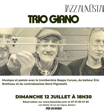 Jazz aux Ostals et Trio Giano