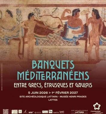 Banquets Méditerranéens entre Grecs, Étrusques et Gaulois