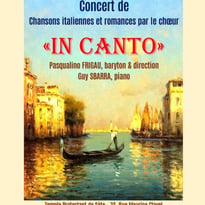 Concert du chœur Incanto de l'Association Dante Alighieri