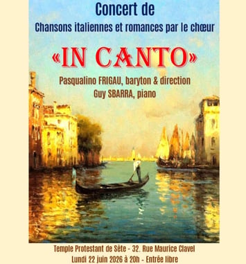 Concert du chœur Incanto de l'Association Dante Alighieri