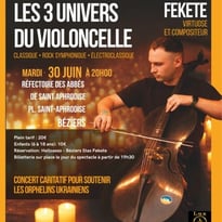 Stas Fekete : Les 3 univers du violoncelle