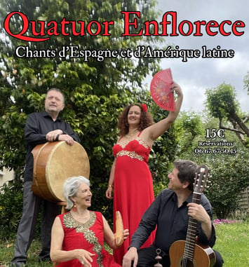 Quatuor Enflorece — Chants d'Espagne et d'Amérique latine