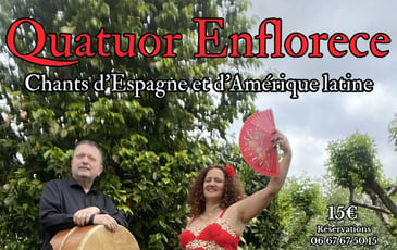 Quatuor Enflorece — Chants d'Espagne et d'Amérique latine