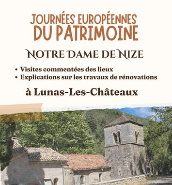 Visites guidées de la chapelle Notre-Dame de Nize et de la fontaine avec explications des travaux de restauration