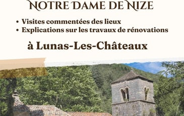 Visites guidées de la chapelle Notre-Dame de Nize et de la fontaine avec explications des travaux de restauration