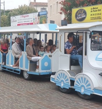 Visite guidée de Marseillan en petit train