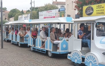 Visite guidée de Marseillan en petit train