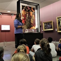 Visite famille 6-10 ans "Le peintre et ses matériaux"