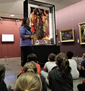 Visite famille 6-10 ans "Le peintre et ses matériaux"