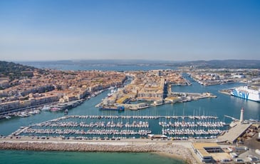 Visite fluviale du port de plaisance