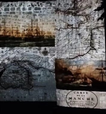 Le four à chaux s'illumine : vidéoprojection monumentale