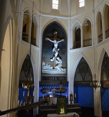 Visite libre de la chapelle des pénitents bleus à Montpellier