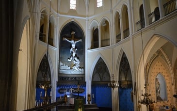 Visite libre de la chapelle des pénitents bleus à Montpellier