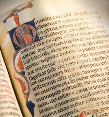 Présentation du manuscrit "Le Petit Thalamus"