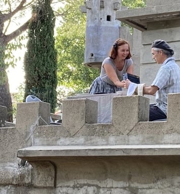 Pièce de théâtre "Victor Grazi et la Villa des Cent Regards"