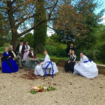 Reconstitution du tableau de Frédéric Bazille "La réunion de Famille"