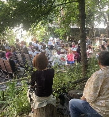 Visite guidée du jardin de la reine