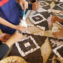 Lattara : initiation à la mosaïque antique