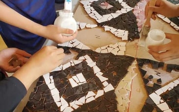 Lattara : initiation à la mosaïque antique