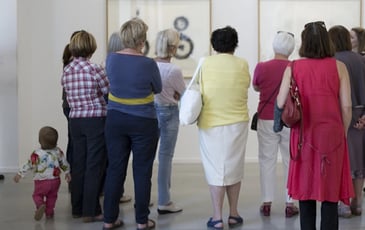 Visite commentée des coulisses de l'exposition Être ici | Maintenant | Partout