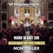 Concert de l’Ensemble Musicâme France à la Basilique Notre-Dame des Tables
