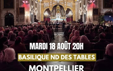Concert de l’Ensemble Musicâme France à la Basilique Notre-Dame des Tables