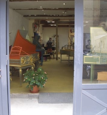Visite d'atelier de facture de clavecins