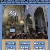 Les Samedis d'été 1/2 Heure d'Orgue