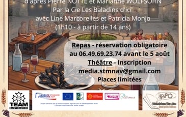Soirée Moules et Frites et Théâtre