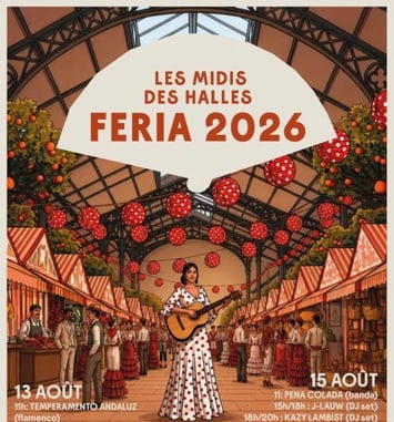 Les Midis des Halles – Feria 2026