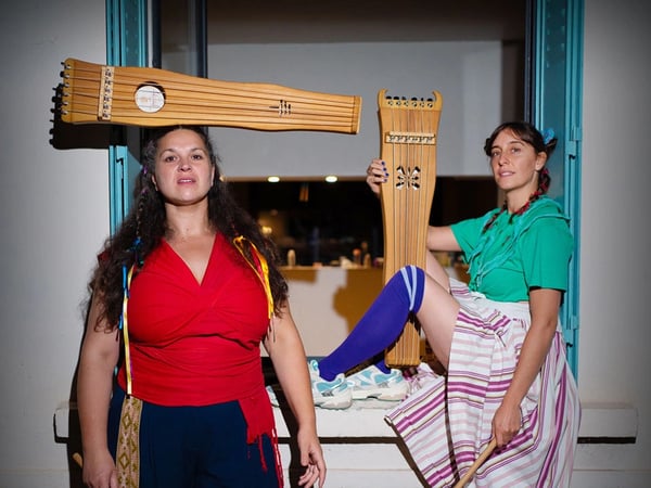 Cocanha et Flame Folclòre et Caroline Dufau et Lila Fraysse